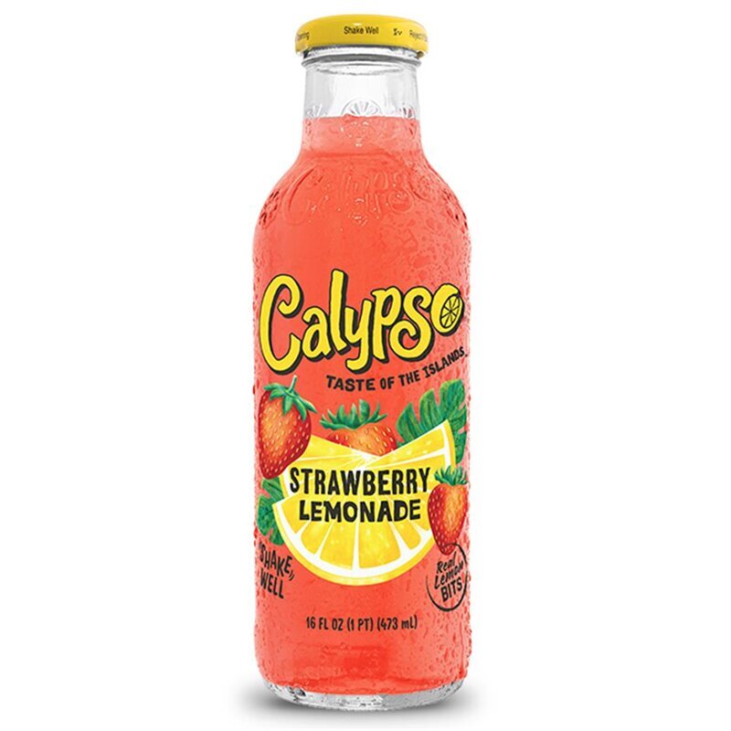 CALYPSO Strawberry Lemonade 473ml - Panda-Panda Asia Shop by JEN