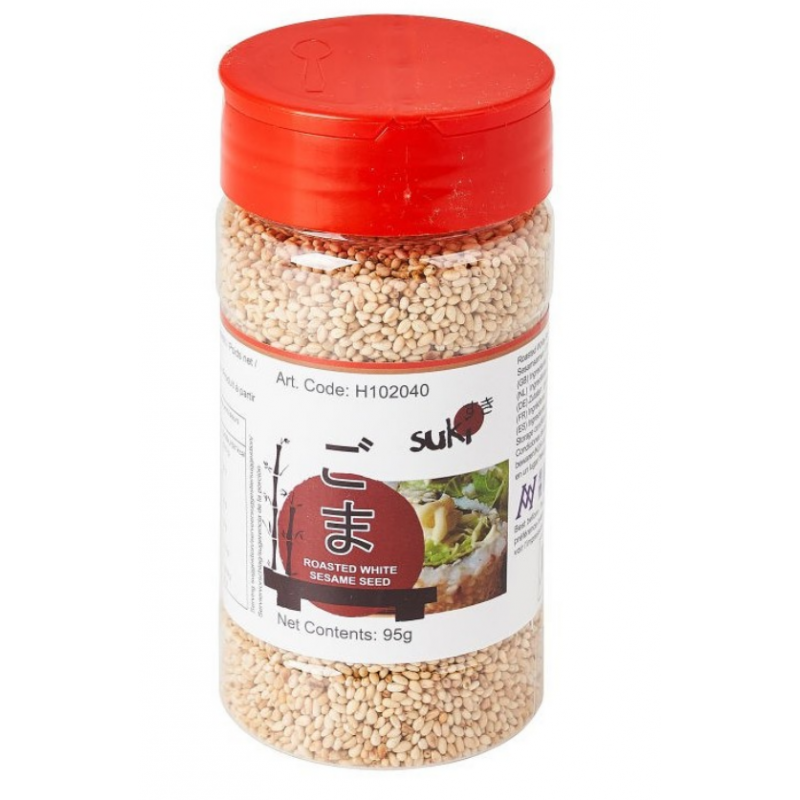 SUKI Geröstete weiße Sesam Kerne 95g - Panda-Panda Asia Shop by JEN