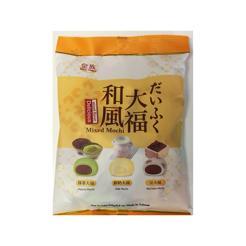 ROYAL FAMILY TW Delicious Mixed Mochi 250g - Panda-Panda Asia Shop by JEN