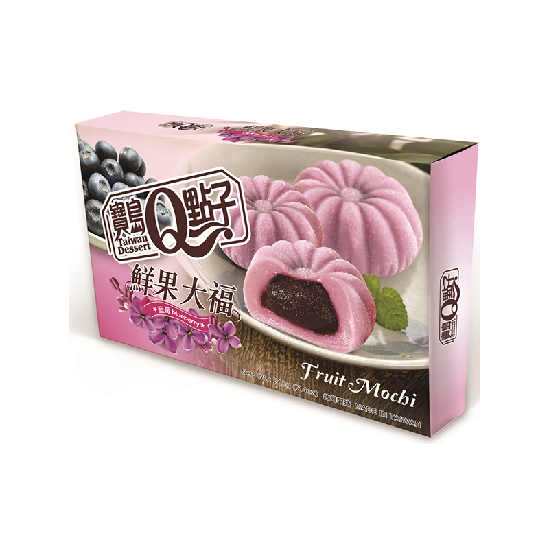 TW TW Fruit Mochi Blueberry 210g - Panda-Panda Asia Shop by JEN