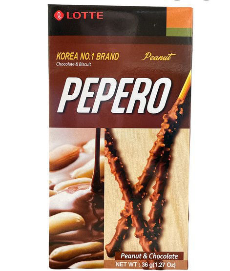 PEPERO Biscuit Stick Erdnuss 39g - Panda-Panda Asia Shop by JEN
