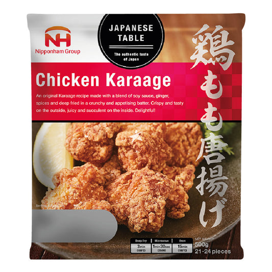 JAPANESE TABLE Hähnchenstücke, aus Schenkelfleisch, vorgebacken (Karaage) 500g - Panda-Panda Asia Shop by JEN