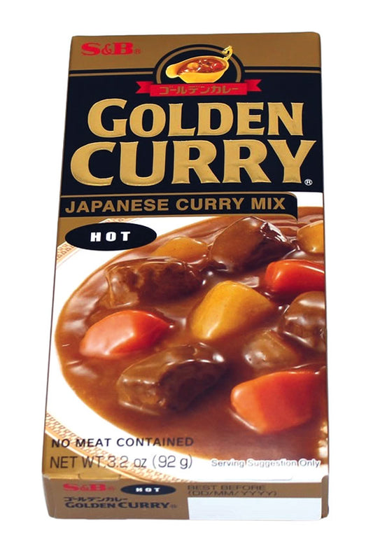 S&B Würzpaste für Curry (Scharf) 92g - Panda-Panda Asia Shop by JEN