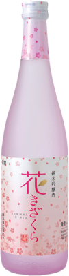 KIZAKURA Sake, Junmai Ginjo, 12% vol, Poliergrad 60% 0.72l - Panda-Panda Asia Shop by JEN