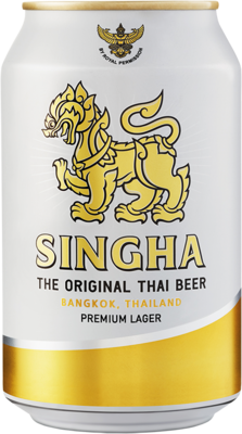 SINGHA Bier, 5% vol, (10 Grad Plato) 330ml