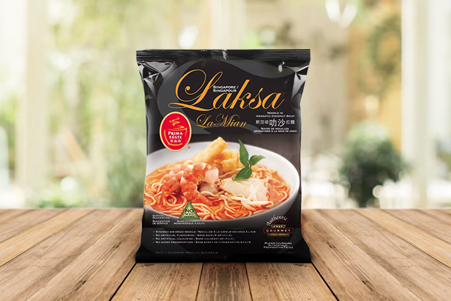 PRIMA TASTE Vollkorn Laksa La Mian 185g - Panda-Panda Asia Shop by JEN