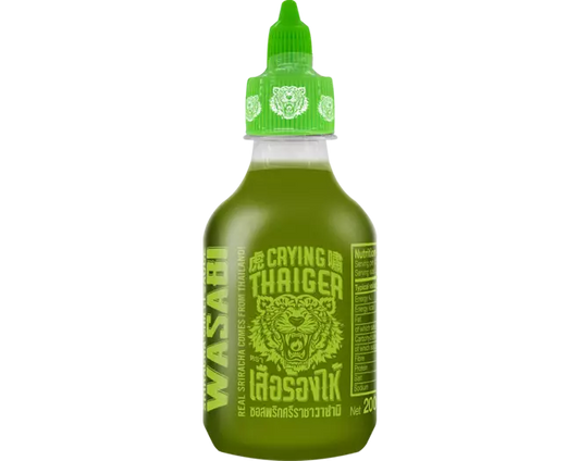 CRYING THAIGER Sriracha-Chilisauce – Wasabi 200ml