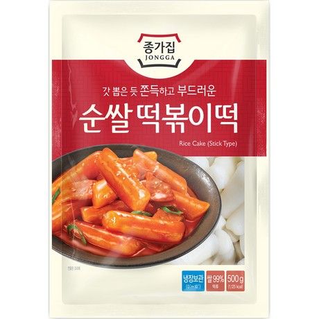 JONGGA Reiskuchen Koreanisch 500g