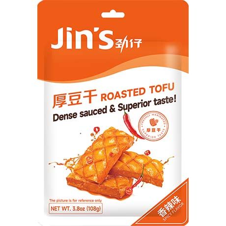 JINZAI Tofu-Snack Gebraten Würzig 108g - Panda-Panda Asia Shop by JEN