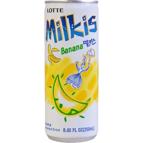 LOTTE Joghurtgetränk Banane 250ml - Panda-Panda Asia Shop by JEN