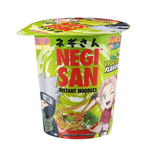 NEGISAN Naruto, Instant-Cup-Nudeln, Vegetable Flavor 65g - Panda-Panda Asia Shop by JEN