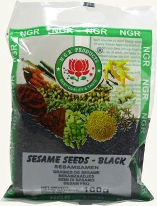 NGR Sesamsaat, schwarz 100g - Panda-Panda Asia Shop by JEN
