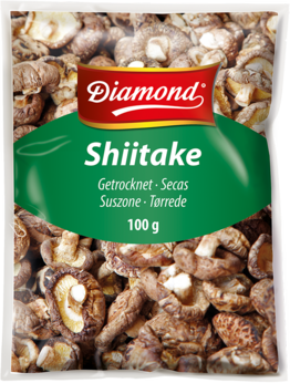 DIAMOND Shiitake / Tonko Pilze getrocknet 100g - Panda-Panda Asia Shop by JEN
