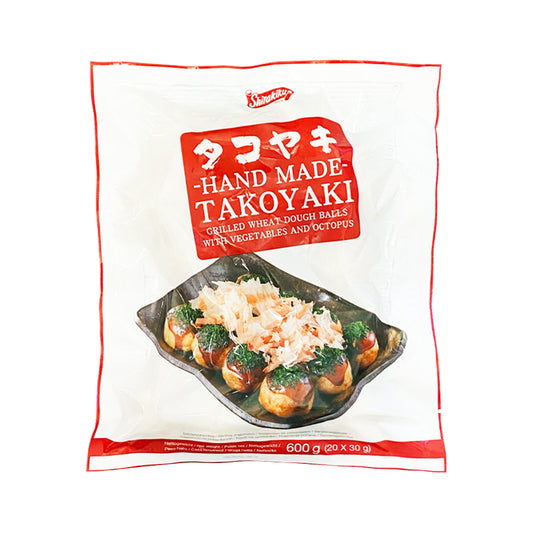 SHIRAKIKU Takoyaki (Gebackene Teigbällchen mit Oktopusstücken) 0.6kg