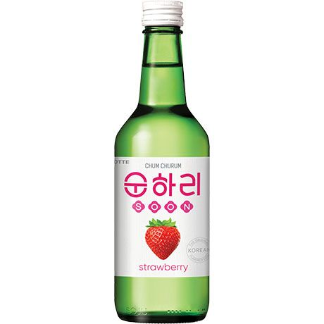 CHUM CHURUM Soju Erdbeere 12% Vol. 350ml - Panda-Panda Asia Shop by JEN