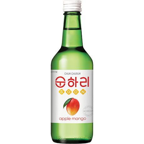 CHUM CHURUM Soju Apfel-Mango 12% Vol. 350ml - Panda-Panda Asia Shop by JEN