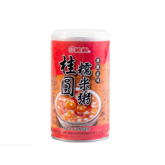 KING LUCKY QQ Longan Klebreis Brei 340g - Panda-Panda Asia Shop by JEN