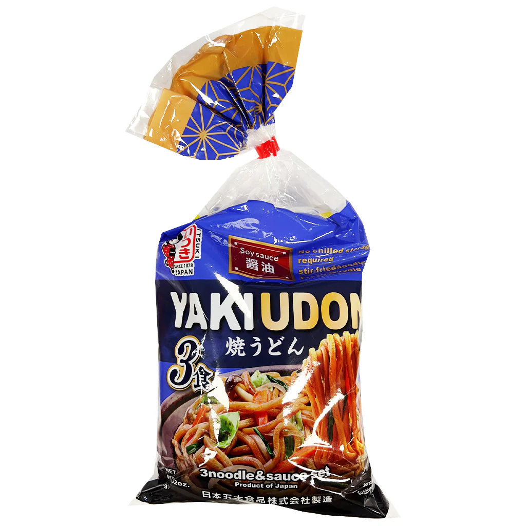 ITSUKI Yaki-Udon Sojasoßen Geschmack (3 Portionen) 0.68kg - Panda-Panda Asia Shop by JEN