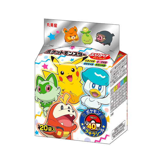 MARUMIYA Pokemon Furikake Mini Pack 20p (Pokemon Assorted Rice Seasoning) 50g - Panda-Panda Asia Shop by JEN