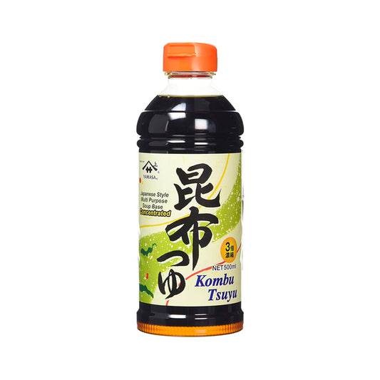 YAMASA Kombu Tsuyu 500ml Würzsaucen-Konzentrat mit Kombu-Seetang für jap. Nudeln - Panda-Panda Asia Shop by JEN