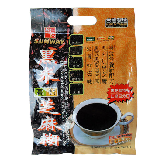 Schwarzreis und Sesame Powder 12x32g 384g - Panda-Panda Asia Shop by JEN
