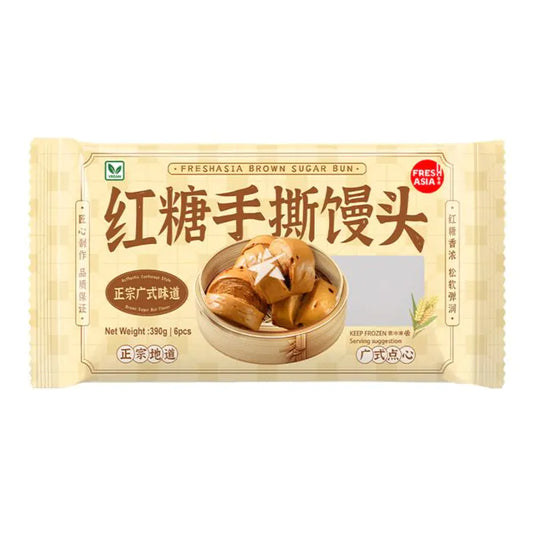 FRESH ASIA Braunes Zuckerbrötchen 360g - Panda-Panda Asia Shop by JEN