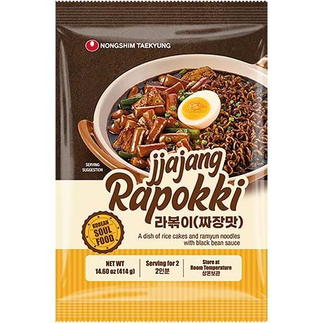 NONGSHIM Topokki mit Ramyun & Jjajang Soße 414g - Panda-Panda Asia Shop by JEN