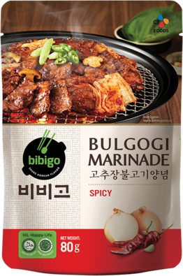 BIBIGO Bulgogi Marinade Sauce Spicy 80g - Panda-Panda Asia Shop by JEN