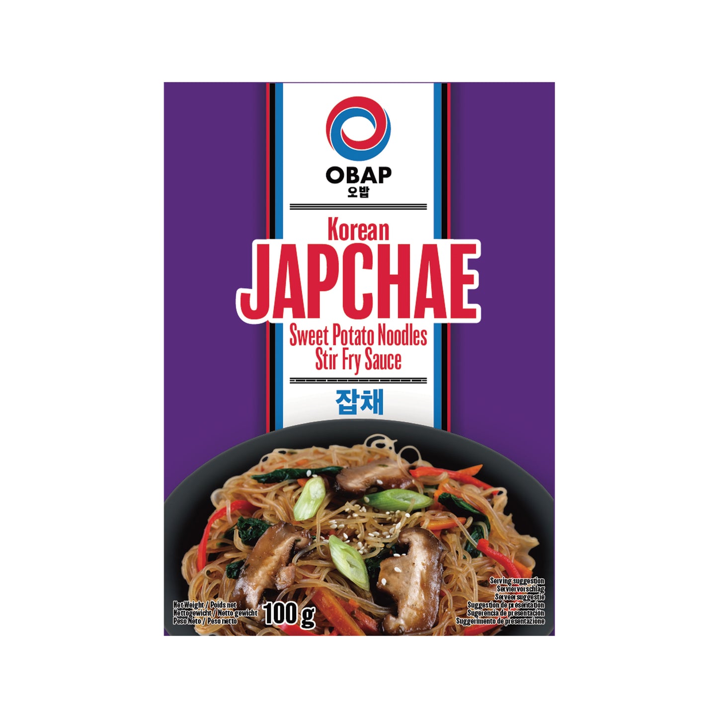 OPAB Japache Stir-Fry Soße für Süßkartoffel Nudeln 100g - Panda-Panda Asia Shop by JEN