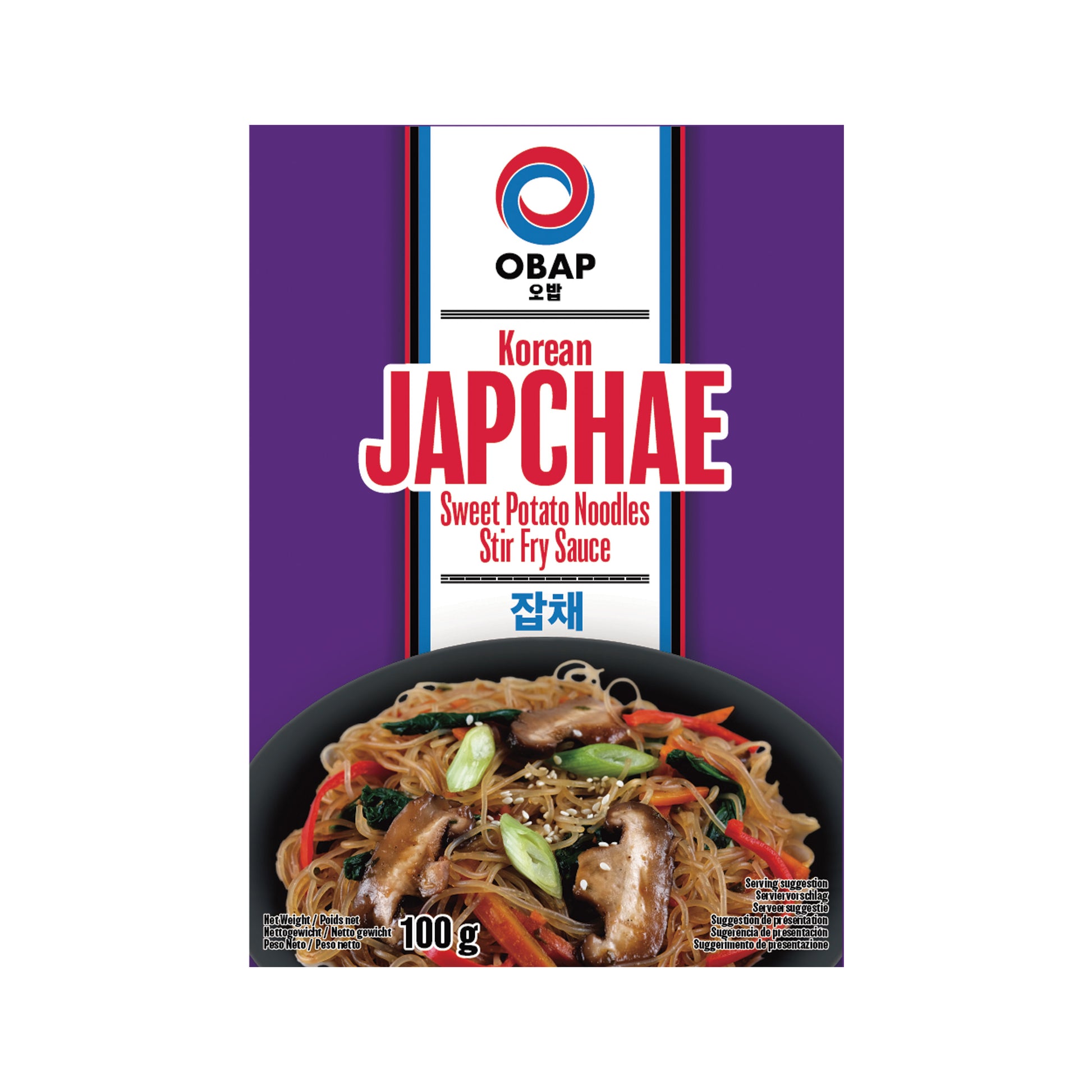 OPAB Japache Stir-Fry Soße für Süßkartoffel Nudeln 100g - Panda-Panda Asia Shop by JEN