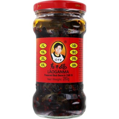LAO GAN MA Fermierte Sojabohnen in Chile-Öl 280g - Panda-Panda Asia Shop by JEN