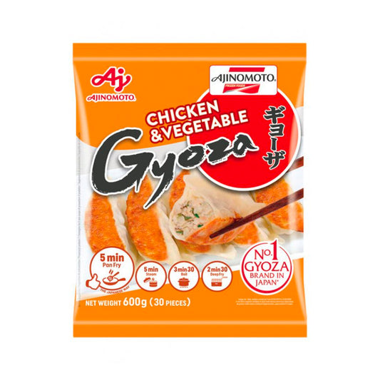 AJINOMOTO Gyoza Hühnchen & Gemüse 0.6kg - Panda-Panda Asia Shop by JEN