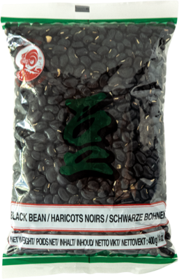 COCK Schwarze Bohnen, 1. Qualität 400g - Panda-Panda Asia Shop by JEN