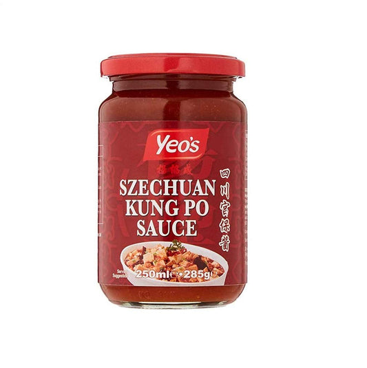 YEO Szechuan (Kung Po) Sauce 250g - Panda-Panda Asia Shop by JEN