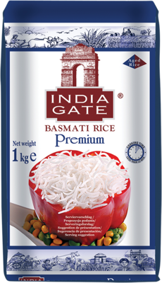 INDIA GATE Basmatireis Premium 1kg - Panda-Panda Asia Shop by JEN
