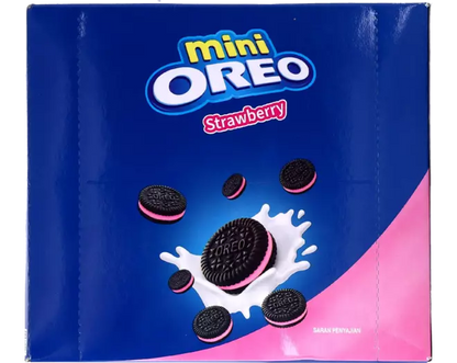 OREO Mini-Schokoladen-Sandwich-Kekse – Erdbeergeschmack 200g