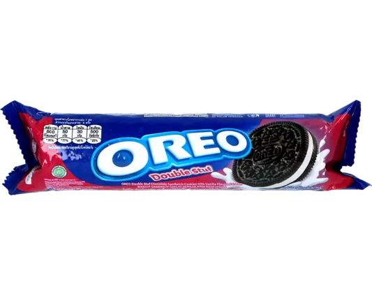 OREO Doppelte Schokoladen-Sandwich-Kekse in der Rolle - Vanillegeschmack 110g