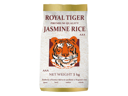 ROYAL TIGER Jasminreis (Duftreis) 1kg - Panda-Panda Asia Shop by JEN