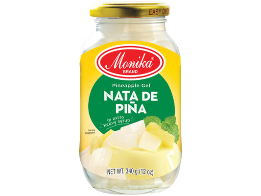 MONIKA Nata de Piña (Ananas) Stark Gezuckert 340g - Panda-Panda Asia Shop by JEN