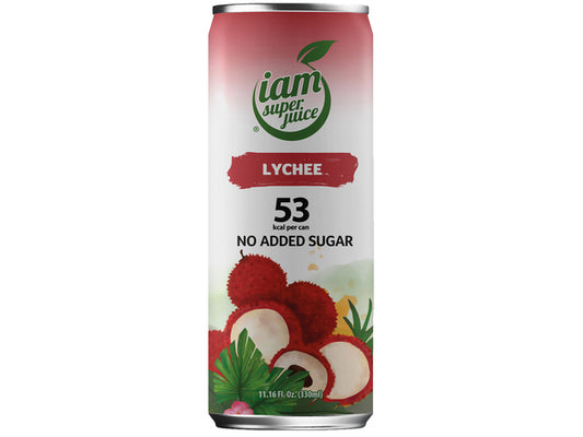 IAM SUPERJUICE Litschigetränk 330ml - Panda-Panda Asia Shop by JEN