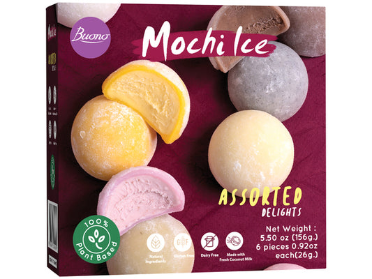 BUONO Mochi Eis Verschiedene Aromen 156g - Panda-Panda Asia Shop by JEN