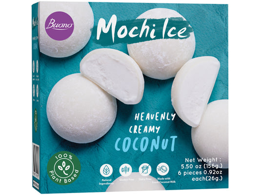 BUONO Mochi Eis Kokos 156g - Panda-Panda Asia Shop by JEN