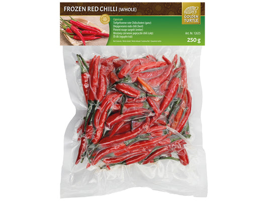 GOLDEN TURTLE Rote Chilischoten (Ganz) 250g - Panda-Panda Asia Shop by JEN