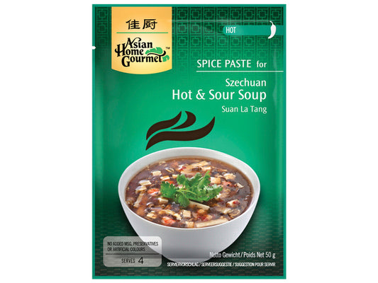 AHG Szechuan Scharf-Saure Suppenpaste 50g - Panda-Panda Asia Shop by JEN