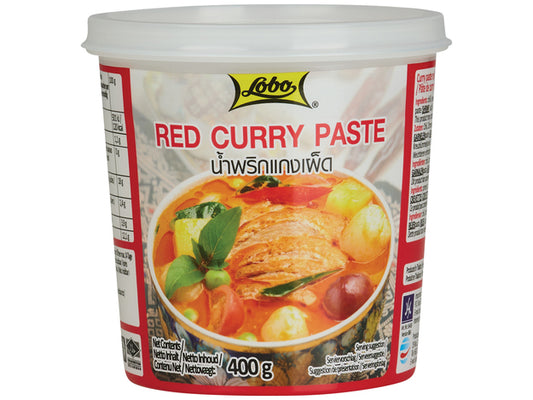 LOBO Rote Currypaste 400g - Panda-Panda Asia Shop by JEN