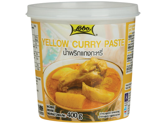 LOBO Gelbe Currypaste 400g - Panda-Panda Asia Shop by JEN