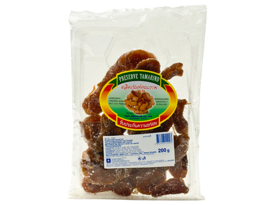 THAI DANCER Kandierte Tamarindenfrüchte 200g - Panda-Panda Asia Shop by JEN