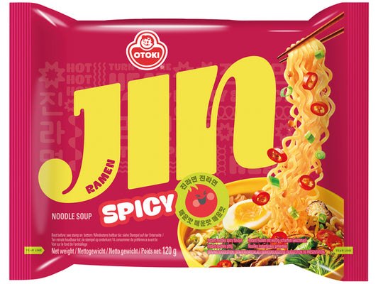 OTTOGI Instant Nudeln Jin Ramen Scharf 120g - Panda-Panda Asia Shop by JEN