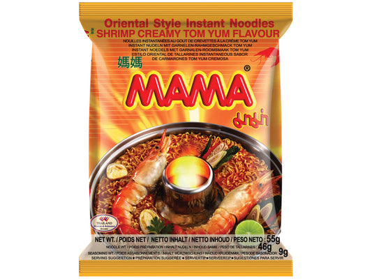 MAMA Instant Nudeln Garnelen-Rahm Tom Yum 90g - Panda-Panda Asia Shop by JEN