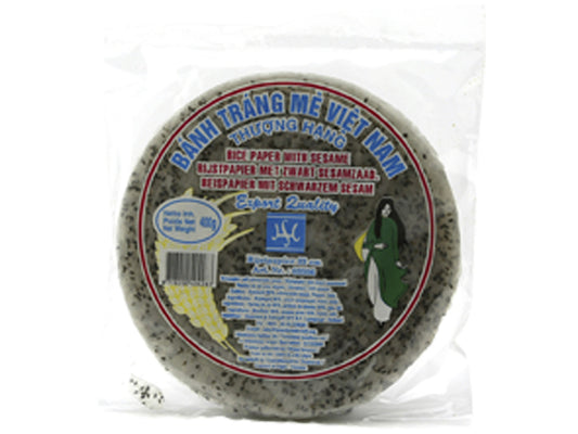 H&S Vietn. Reispapier & Schw. Sesam ø 22 cm 400g - Panda-Panda Asia Shop by JEN